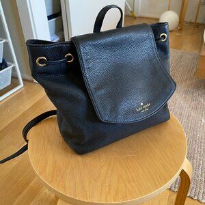 Kate Spade Black Backpack